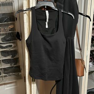 Black lululemon instill tank